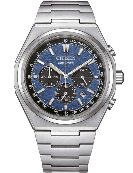 Meeste käekell Citizen Eco-Drive Super Titanium Chrono CA4610-85L - Premiumkellad