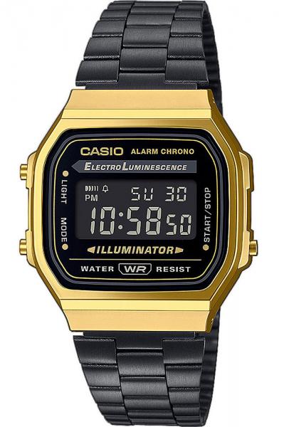 Unisex käekell Casio Retro Vintage A168WEGB-1BEF - Premiumkellad