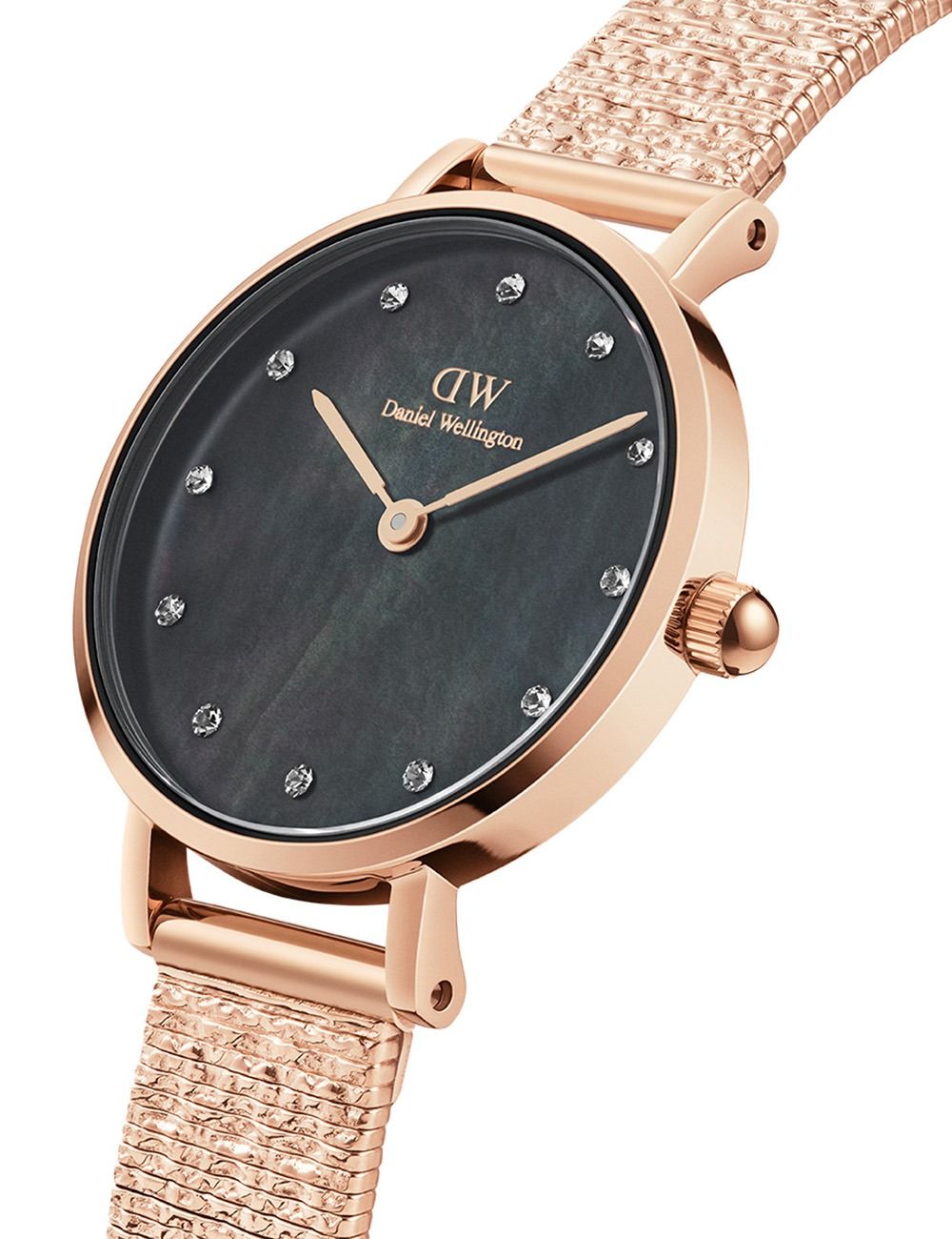 Naiste käekell Daniel Wellington Petite Lumine Pressed Piano DW00100591 - Premiumkellad