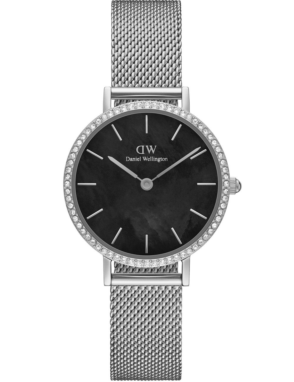Naiste käekell Daniel Wellington Petite Lumine Bezel Sterling Black DW00100661 - Premiumkellad