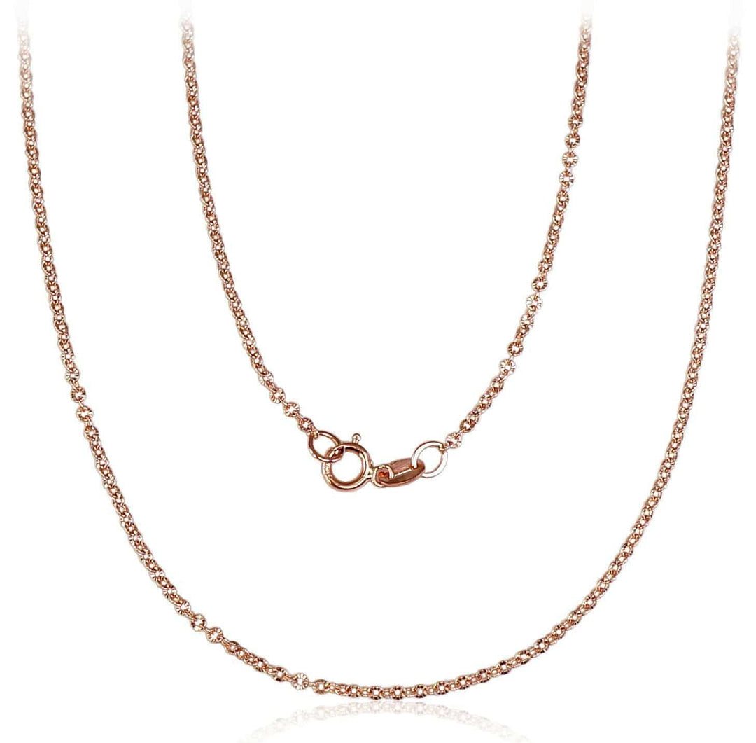 Kuldkett Anchor 1.4 mm , kantide teemanttöötlus #1400040(Au-R), Punane Kuld 585° - Premiumkellad