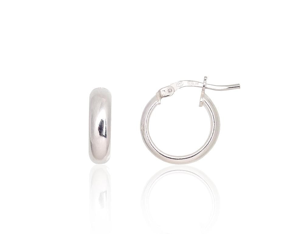 Hõbekõrvarõngad-ringikesed #2203715, Hõbe 925° - Premiumkellad