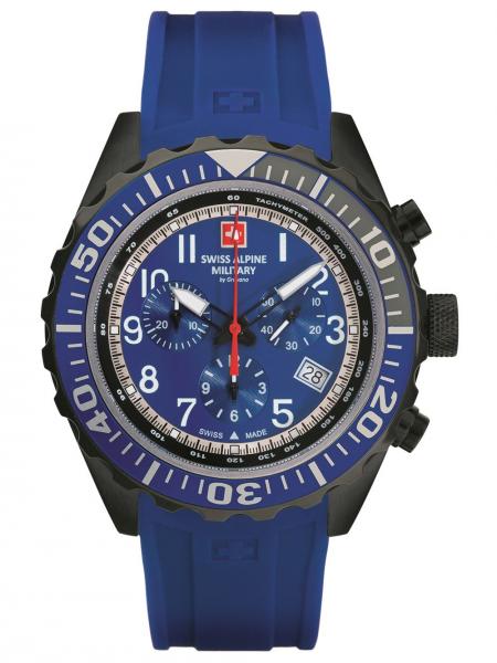 Meeste käekell Swiss Alpine Military Navy 7076.9875 - Premiumkellad