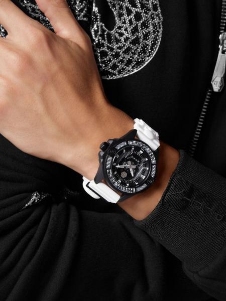 Meeste käekell Philipp Plein The $kull Carbon Fiber PWAAA1822 - Premiumkellad