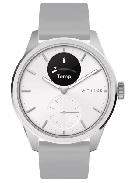 Unisex hübriid nutikell Withings ScanWatch 2 Valge 42mm - Premiumkellad