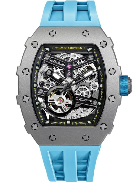 Meeste käekell Tsar Bomba Elemental Titanium Automatic TB8208T-03 - Premiumkellad