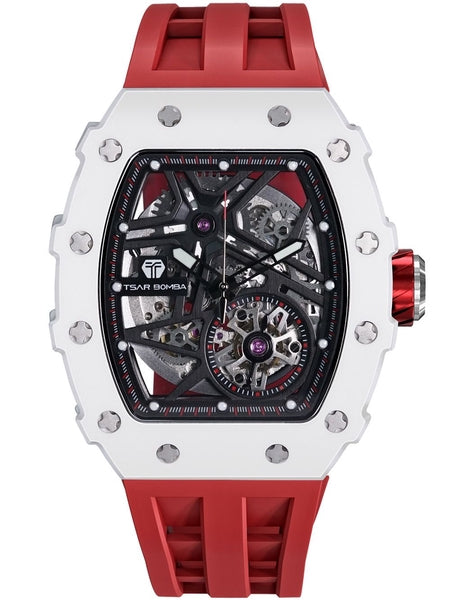 Meeste käekell Tsar Bomba Elemental Ceramic Automatic TB8209C-01 - Premiumkellad
