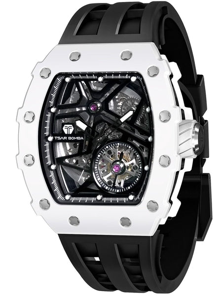 Meeste käekell Tsar Bomba Elemental Ceramic Automatic TB8209C-03 - Premiumkellad