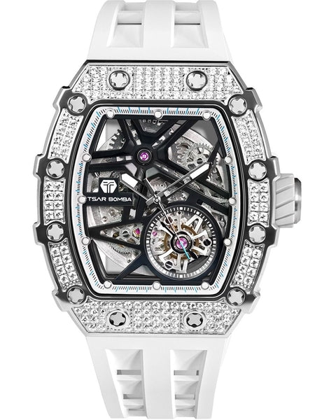 Meeste käekell Tsar Bomba Elemental Zirconia Automatic TB8209D-01 - Premiumkellad