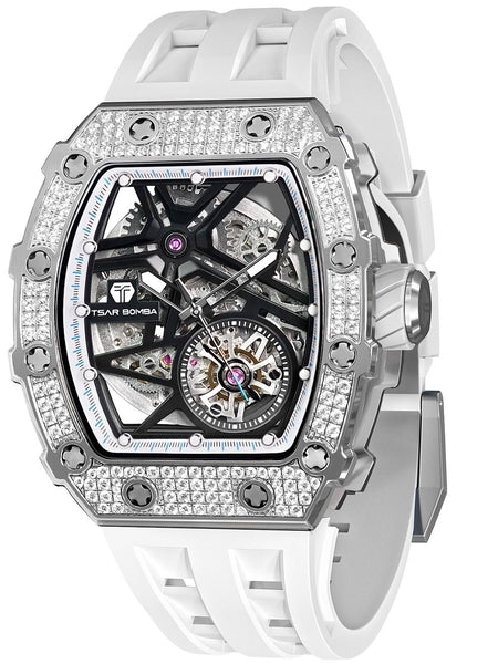 Meeste käekell Tsar Bomba Elemental Zirconia Automatic TB8209D-01 - Premiumkellad