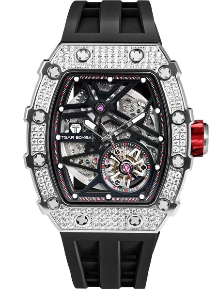 Meeste käekell Tsar Bomba Elemental Zirconia Automatic TB8209D-02 - Premiumkellad