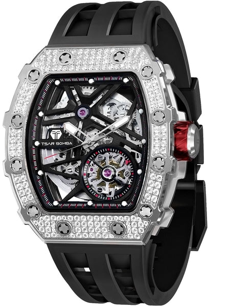 Meeste käekell Tsar Bomba Elemental Zirconia Automatic TB8209D-02 - Premiumkellad