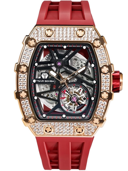 Meeste käekell Tsar Bomba Elemental Zirconia Automatic TB8209D-03 - Premiumkellad