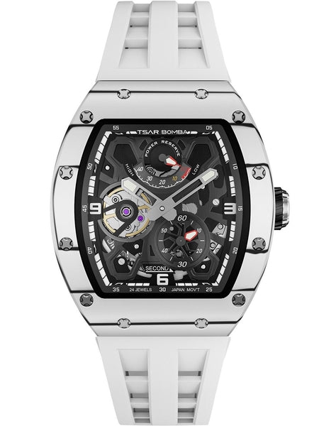 Meeste käekell Tsar Bomba Elemental Carbon Fiber Automatic TB8212CF-01 - Premiumkellad