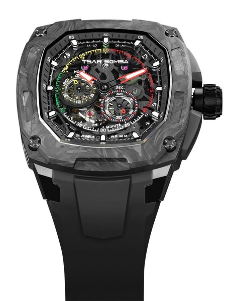 Meeste käekell Tsar Bomba Dark Matter Interchangeable Automatic TB8601-01 - Premiumkellad