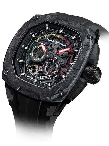 Meeste käekell Tsar Bomba Dark Matter Interchangeable Automatic TB8601-01 - Premiumkellad