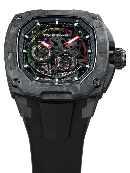 Meeste käekell Tsar Bomba Dark Matter Interchangeable Automatic TB8601-01 - Premiumkellad