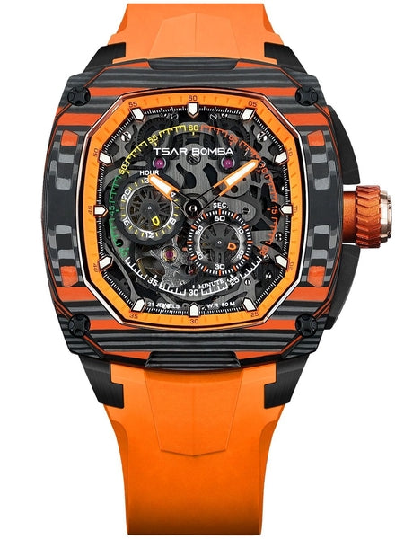 Meeste käekell Tsar Bomba Dark Matter Interchangeable Automatic TB8601-03 - Premiumkellad