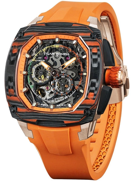 Meeste käekell Tsar Bomba Dark Matter Interchangeable Automatic TB8601-03 - Premiumkellad