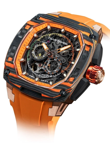 Meeste käekell Tsar Bomba Dark Matter Interchangeable Automatic TB8601-03 - Premiumkellad