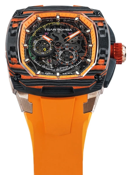 Meeste käekell Tsar Bomba Dark Matter Interchangeable Automatic TB8601-03 - Premiumkellad