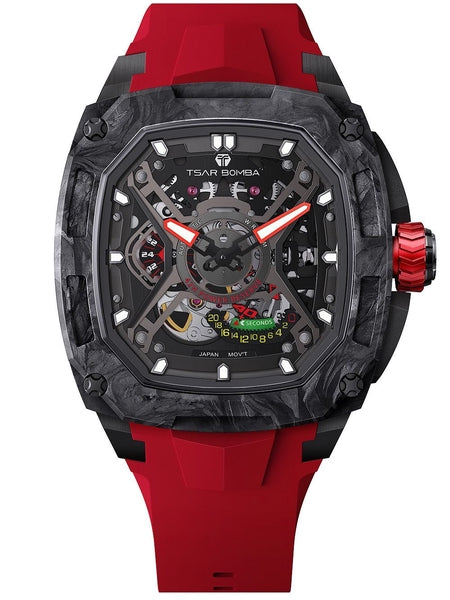 Meeste käekell Tsar Bomba Dark Matter Automatic TB8605A-01 - Premiumkellad