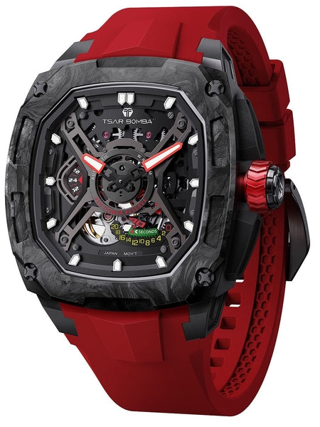 Meeste käekell Tsar Bomba Dark Matter Automatic TB8605A-01 - Premiumkellad