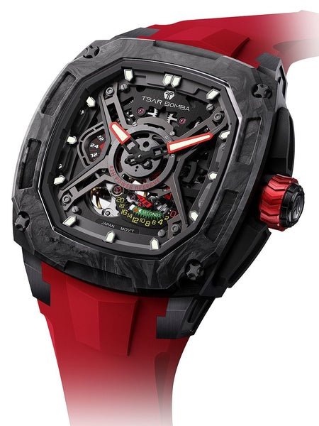 Meeste käekell Tsar Bomba Dark Matter Automatic TB8605A-01 - Premiumkellad