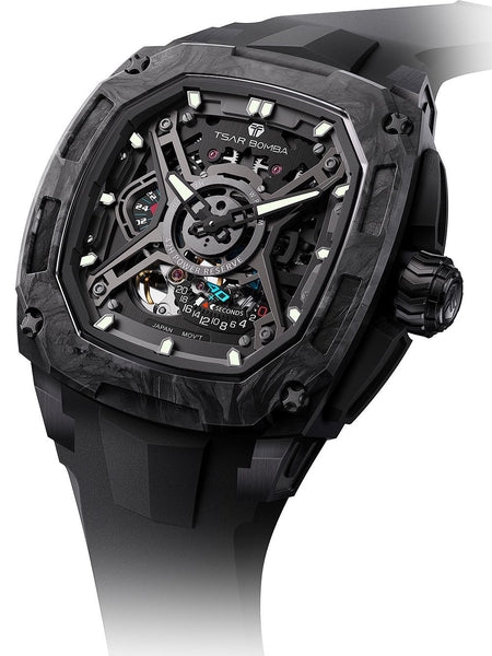 Meeste käekell Tsar Bomba Dark Matter Automatic TB8605A-04 - Premiumkellad