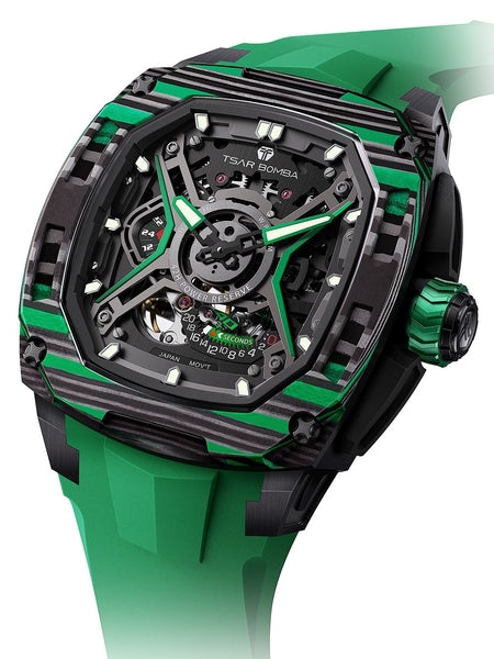 Meeste käekell Tsar Bomba Dark Matter Automatic TB8605A-05 - Premiumkellad