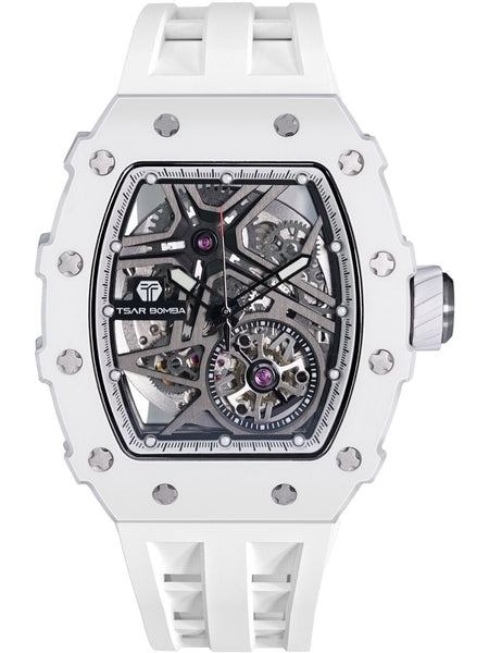 Meeste käekell Tsar Bomba Elemental Ceramic Automatic TB8209C-02 - Premiumkellad