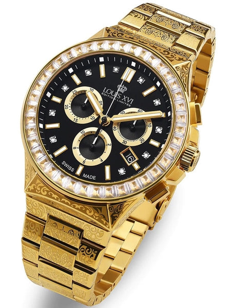 Meeste käekell Louis XVI Le Monarque Royale Chrono LXVI1216 - Premiumkellad