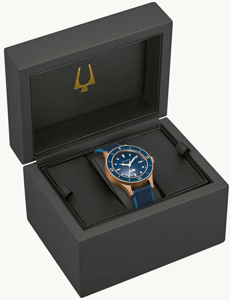 Meeste käekell Bulova MIL-SHIPS Bronze 98A325 - Premiumkellad