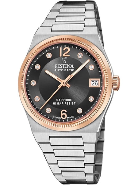 Naiste käekell Festina Rivé Automatic F20031/3 - Premiumkellad