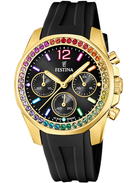 Naiste käekell Festina Boyfriend Chrono F20650/3 - Premiumkellad