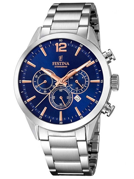 Meeste käekell Festina Timeless F20343/9 - Premiumkellad