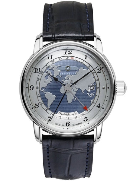 Meeste käekell Zeppelin Friedrichshafen GMT Automatic 85963 - Premiumkellad