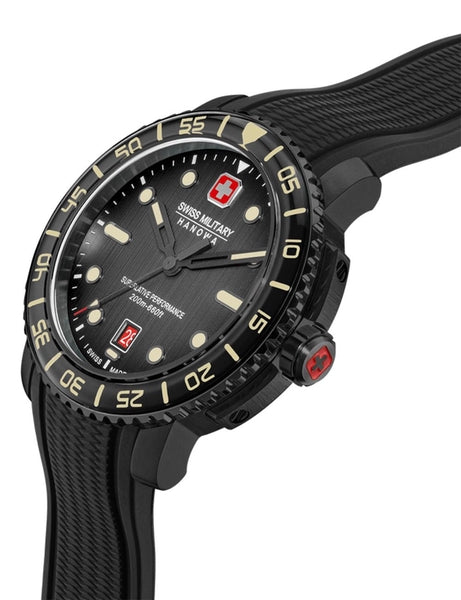 Meeste käekell Swiss Military Hanowa Black Marlin SMWGN0001730 - Premiumkellad
