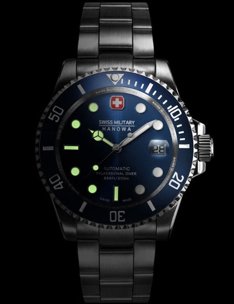 Meeste käekell Swiss Military Hanowa Sealord Automatic SMWGL0006304 - Premiumkellad