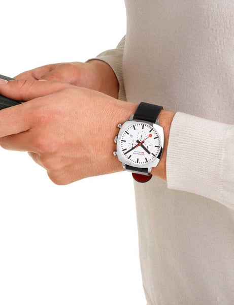 Meeste käekell Mondaine Grand Cushion MSL.41410.LBV.SET