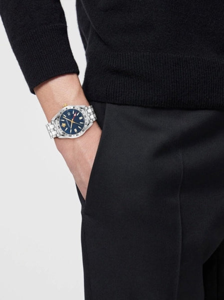 Meeste käekell Versace Greca Time GMT VE7C00523