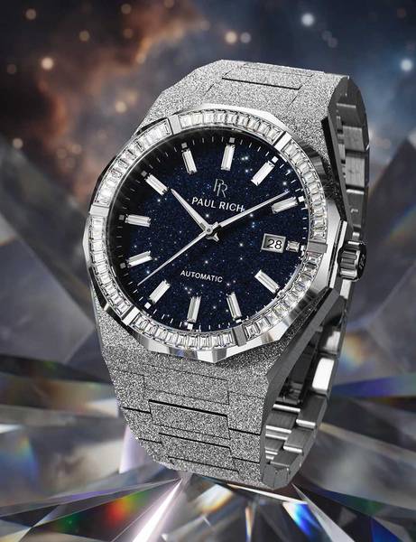 Meeste käekell Paul Rich Moissanite Frosted Star Dust II PR-46706 - Premiumkellad