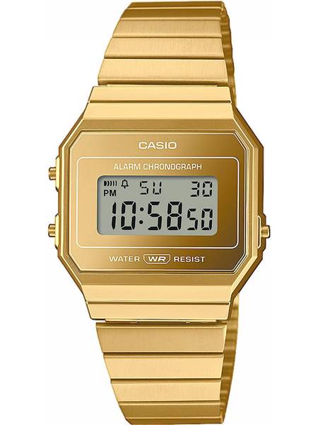 Unisex käekell Casio Vintage A700WEVG-9AEF - Premiumkellad