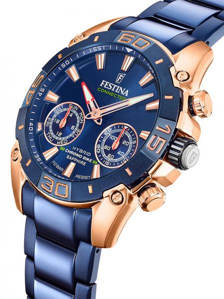 Meeste hübriid nutikell Festina Chrono Bike Connected F20549/1 - Premiumkellad