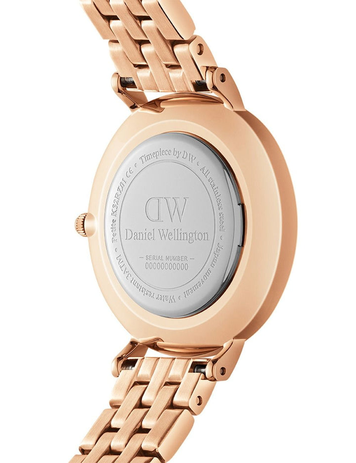 Naiste käekell Daniel Wellington Petite Lumine Bezel 5-Link Melrose DW00100666 - Premiumkellad