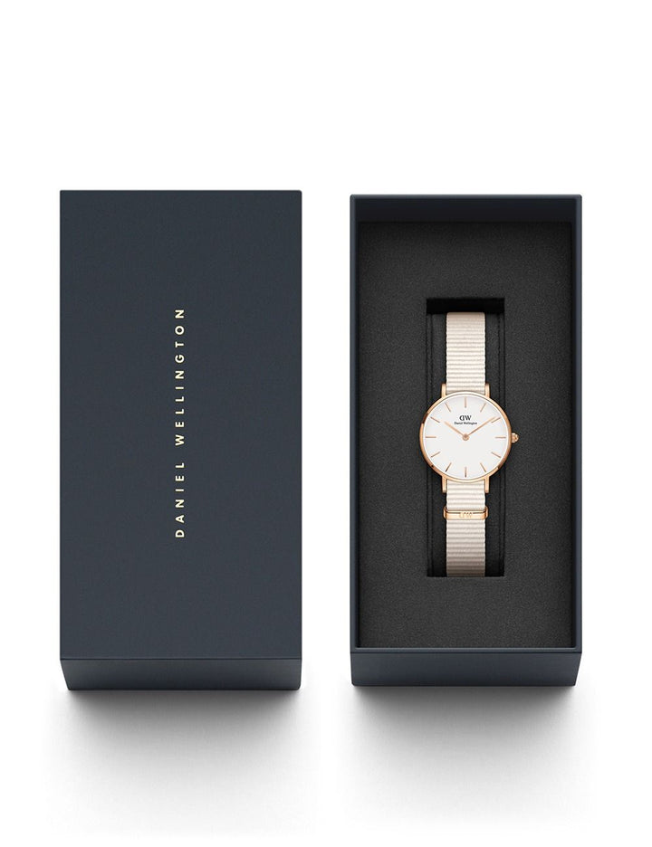 Naiste käekell Daniel Wellington Federica Scagnetti x DW Petite Chalk Nato DW00100675 - Premiumkellad