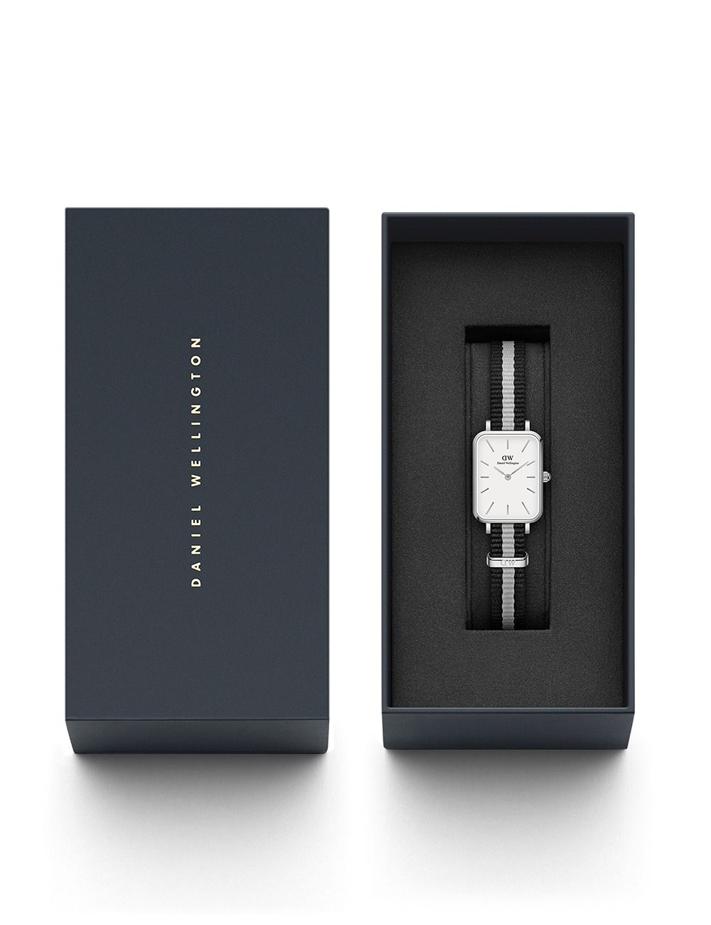 Naiste käekell Daniel Wellington Nako Yabuki x DW: Quadro Charcoal DW00100676 - Premiumkellad