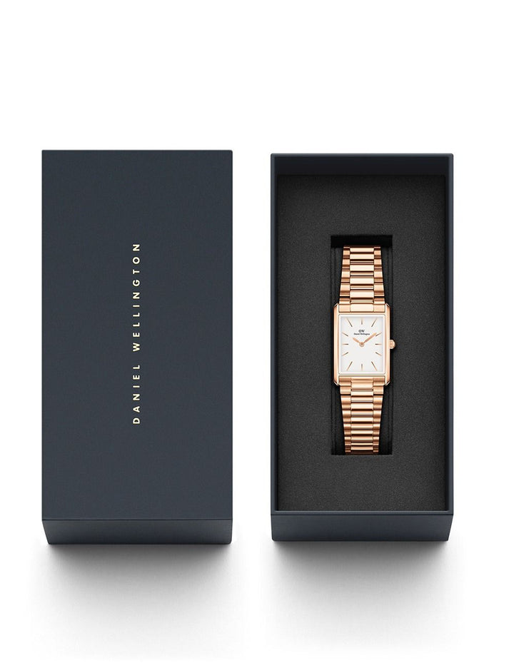 Naiste käekell Daniel Wellington Bound 3-Link Rose Gold DW00100699 - Premiumkellad
