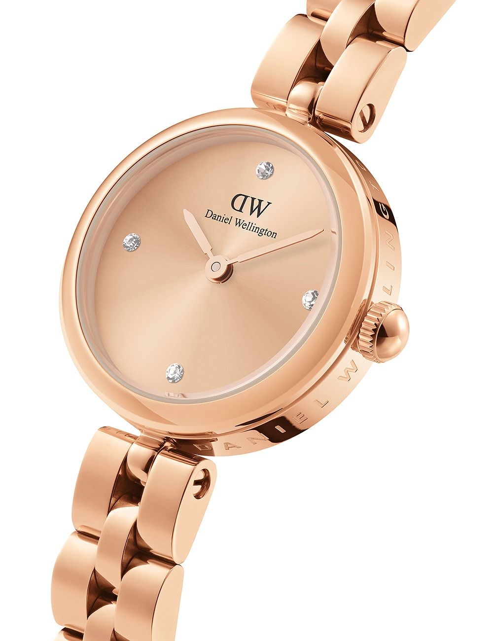 Naiste käekell Daniel Wellington Elan Lumine Unitone Rose Gold DW00100720 - Premiumkellad