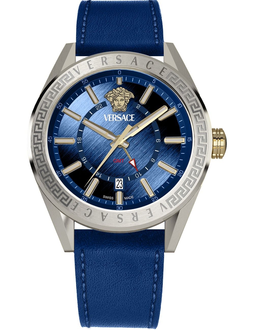 Meeste käekell Versace V-Code GMT VEAFA0124 - Premiumkellad